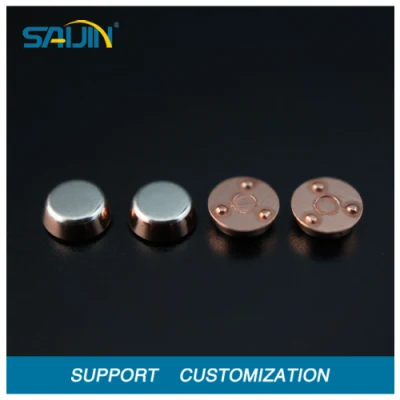 Contacts de métallurgie des poudres Pointes de contact électriques pour disjoncteur Point de contact pour interrupteur