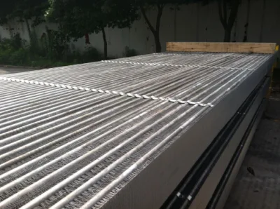 Bande d'acier recouverte d'aluminium pour le refroidissement par air