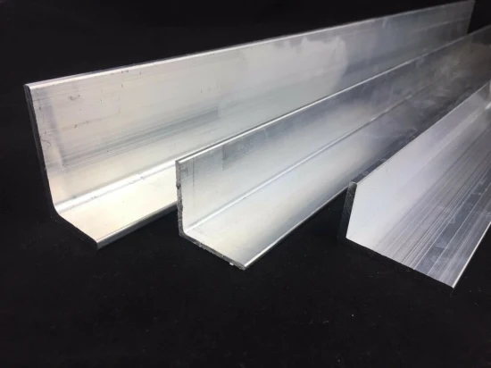 Angle d'extrusion en aluminium à haute tolérance